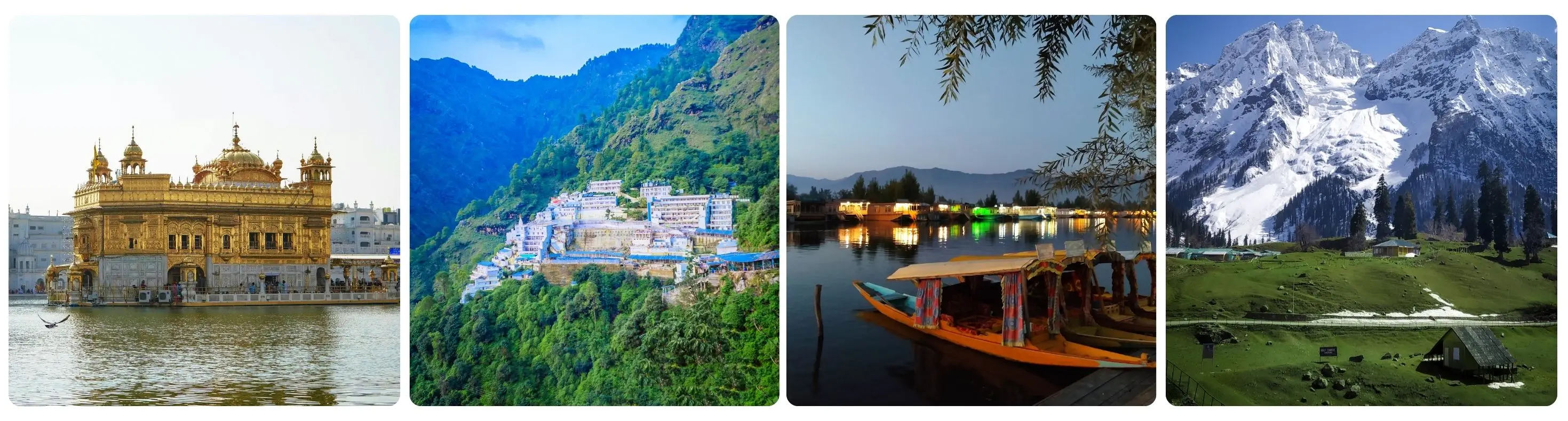 Amritsar Vaishno Devi Kashmir Tour Package